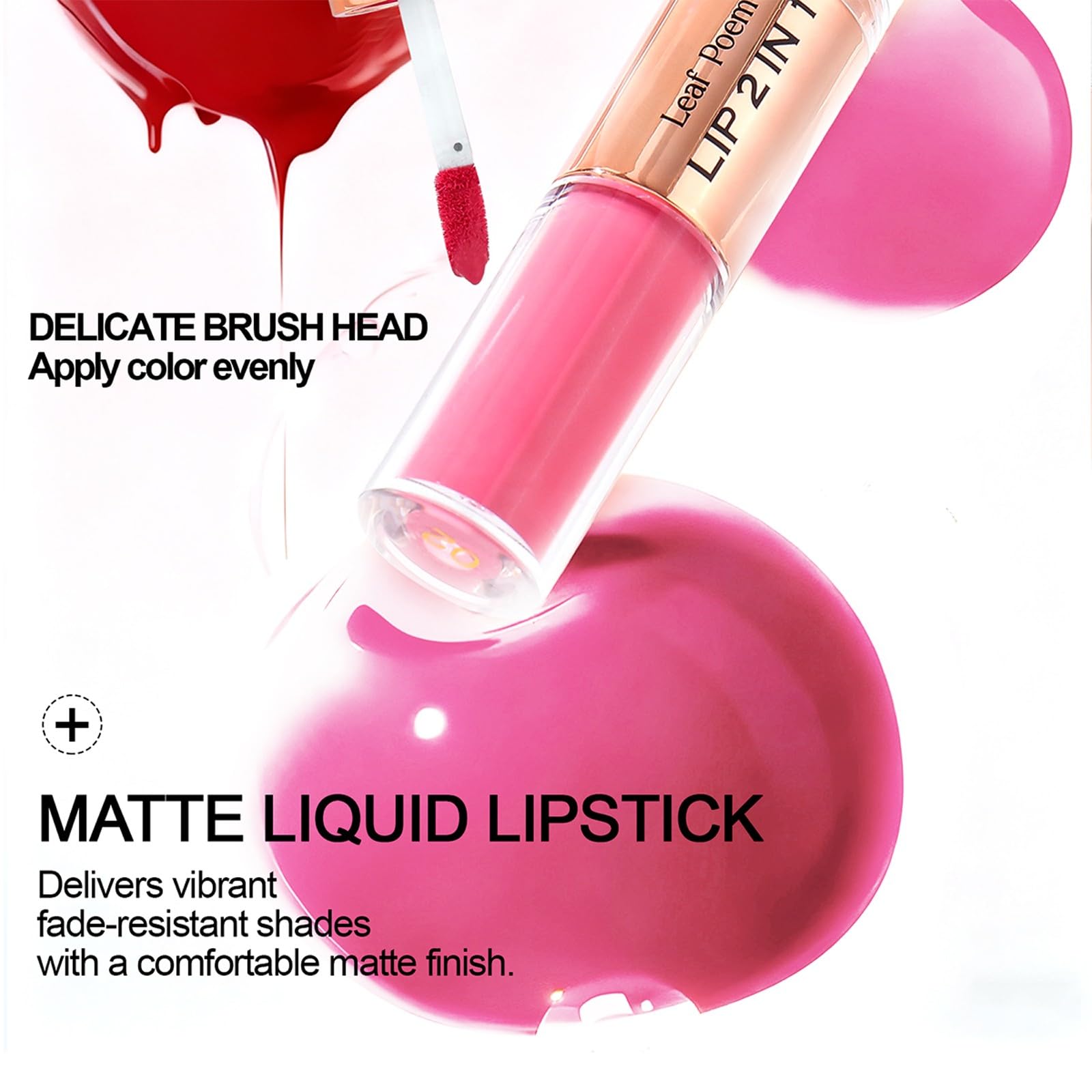 MooGlamor liner tip detail for precise shaping and defined lips