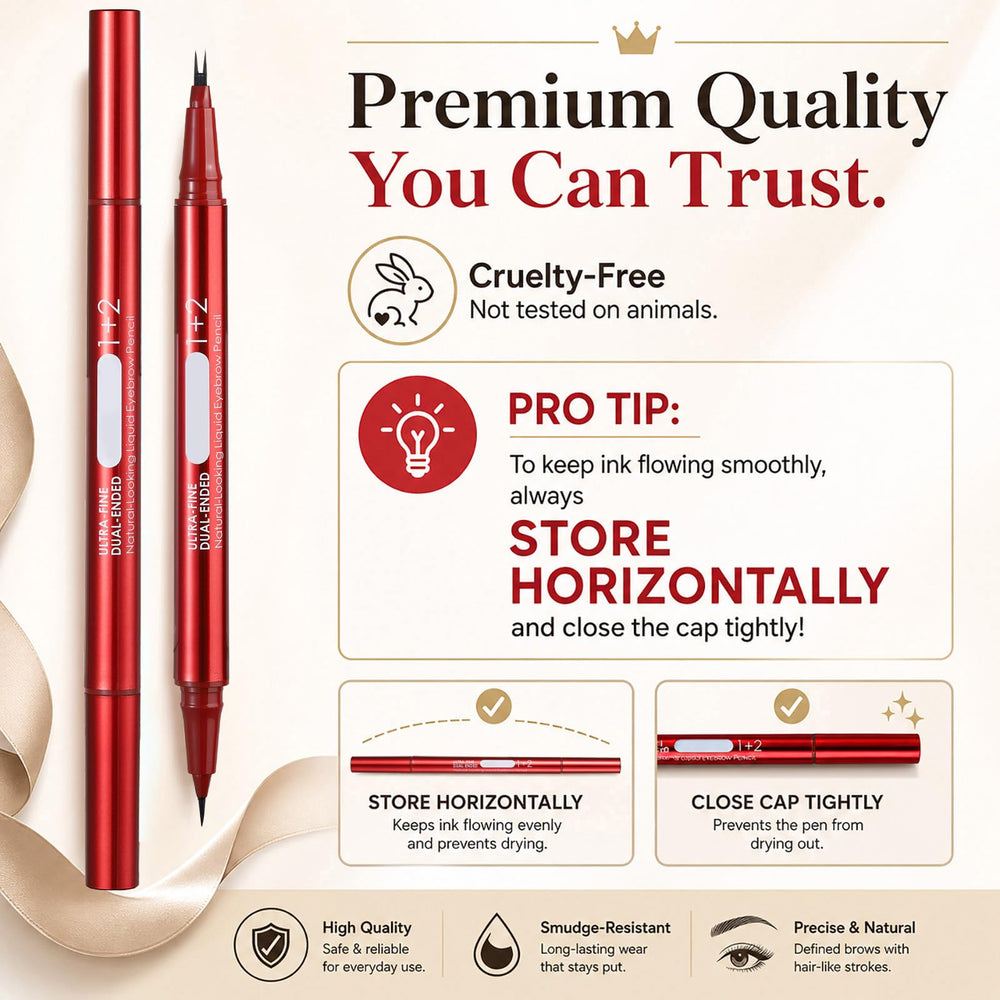 MOOMARTO application on sparse brows demonstrating natural fullness