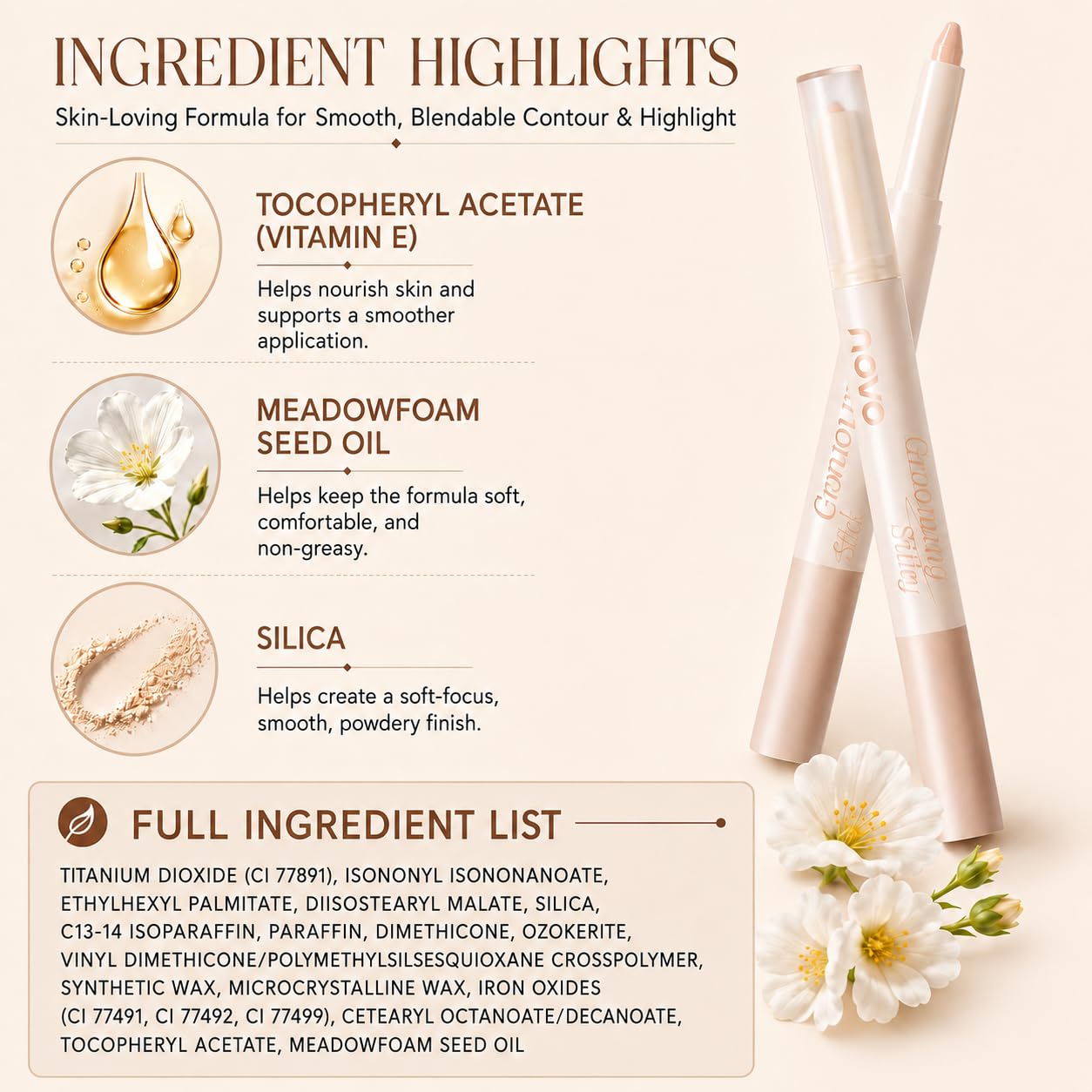 MOOMARTO cheek blending close-up highlighting seamless natural glow