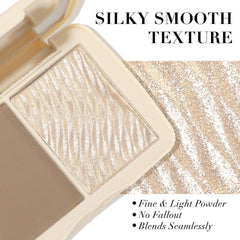 MOOMARTO application on cheek demonstrating sculpting and glow benefit