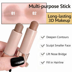 MOONGAZE nose contour close-up showing slim natural shadow and seamless finish