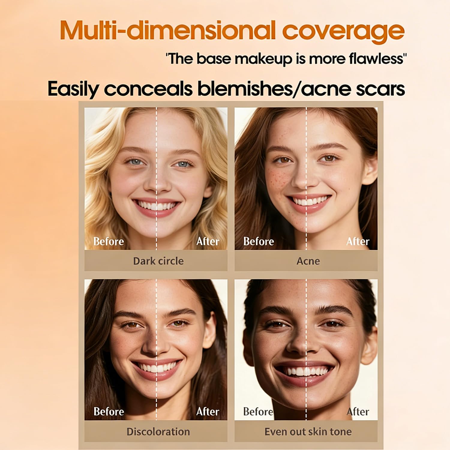 MOONGAZE stroke on skin swatch demonstrating buildable coverage and natural finish benefit