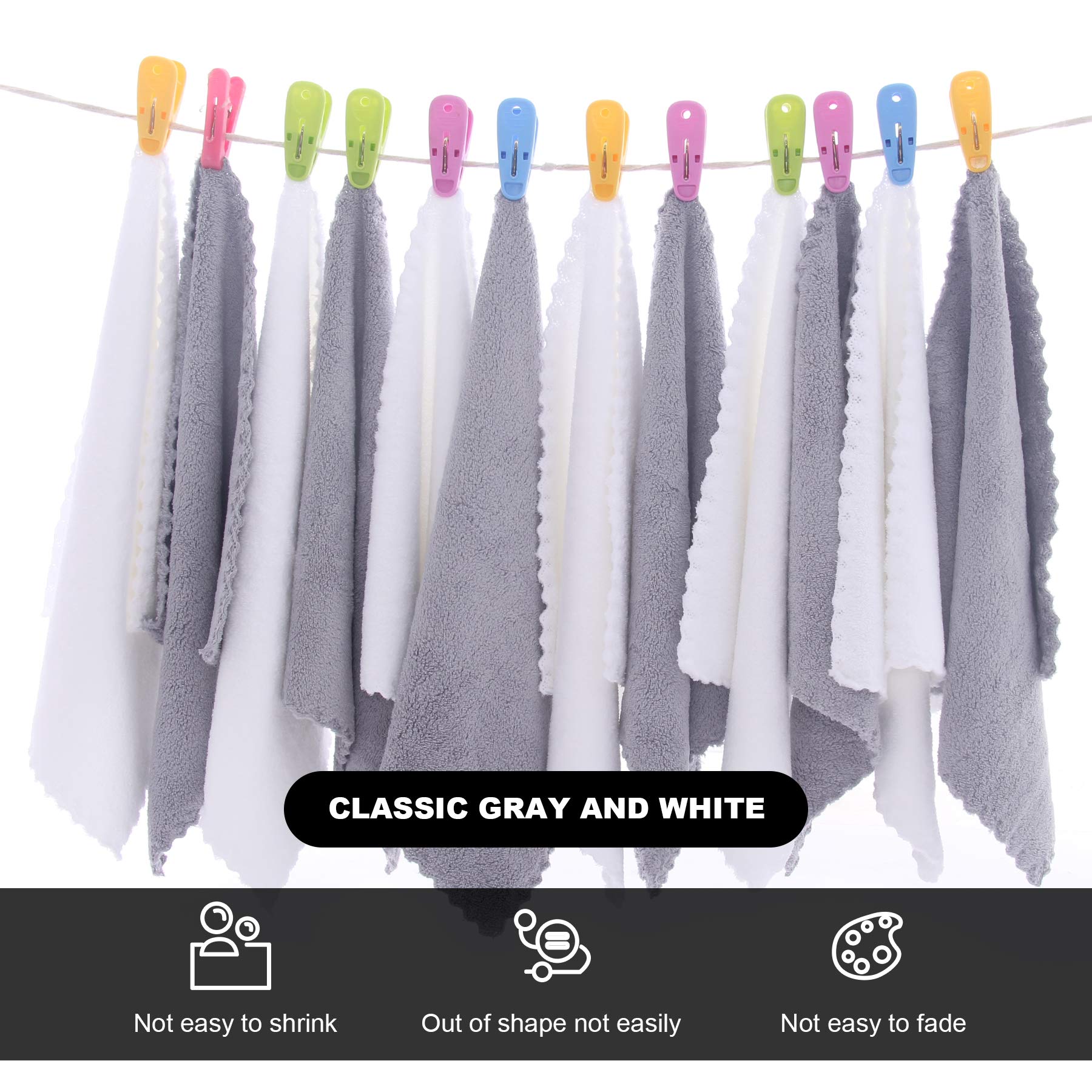 MOONQUEEN washcloths styled in bathroom setting showing organized, everyday ease