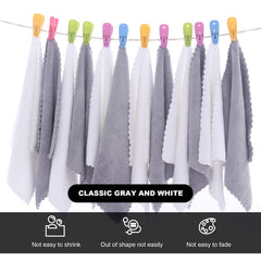 MOONQUEEN washcloths styled in bathroom setting showing organized, everyday ease
