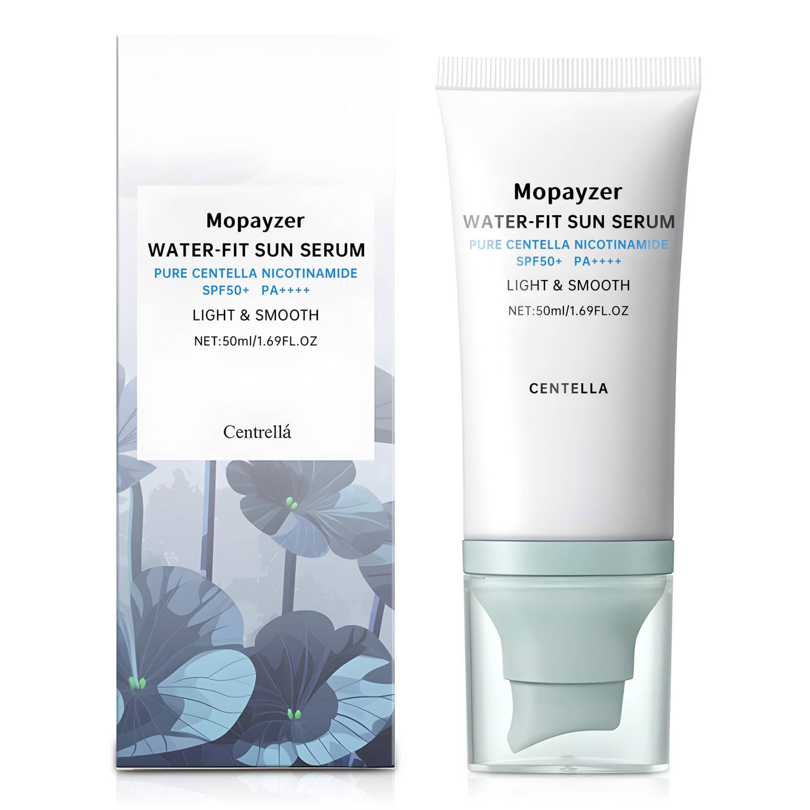 mopayzer product layered in skincare routine for easy wear