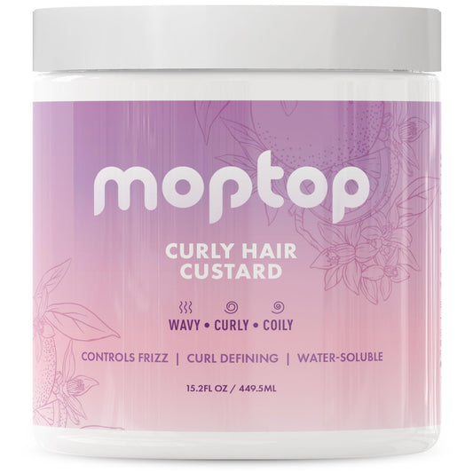 MopTop front packaging showing citrus kumquat label and styling benefit