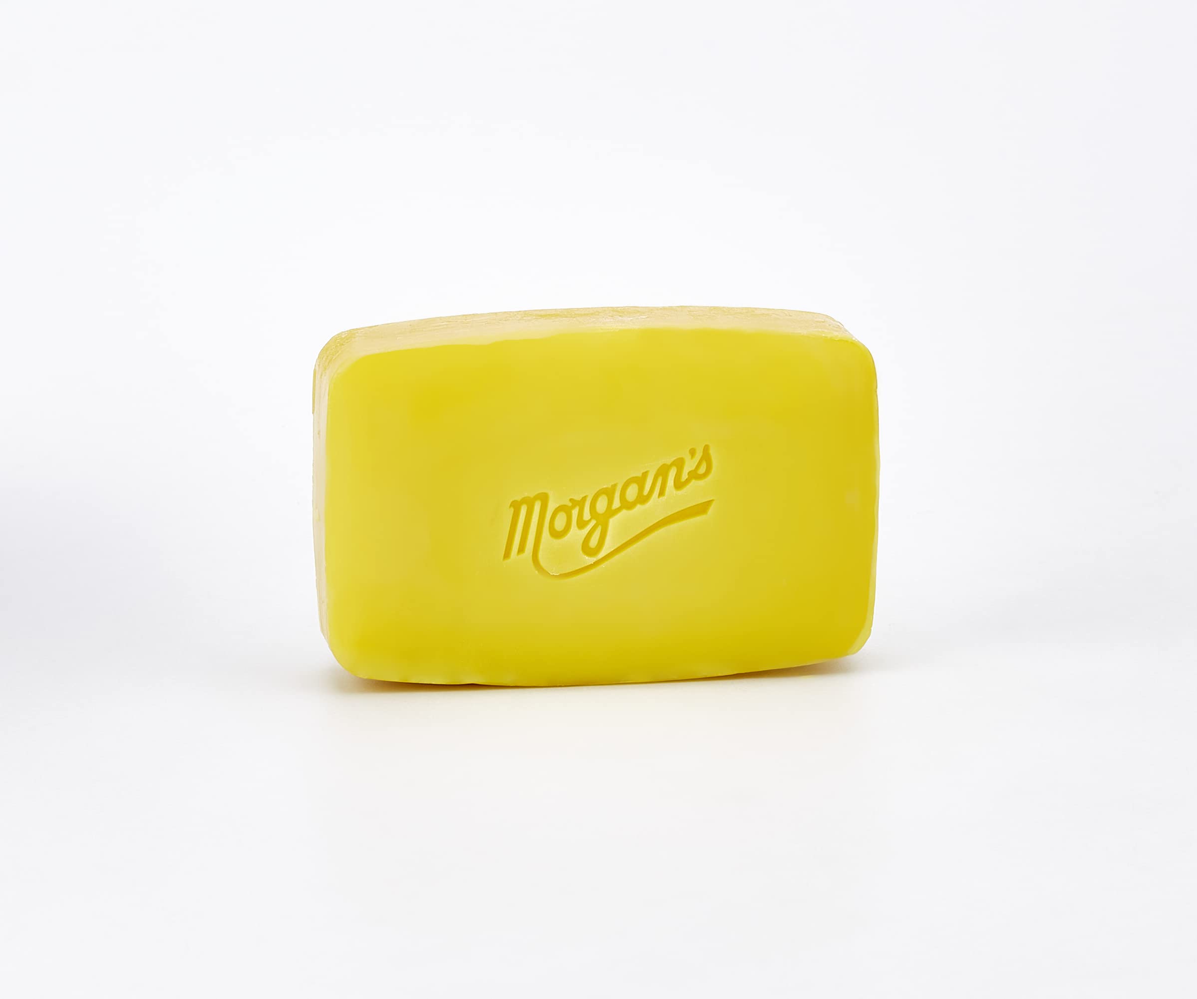 Morgan soap bar in use washing hands for hygienic benefit