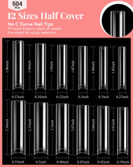 MORGLES clear 3XL tips close-up displaying smooth finish and durability