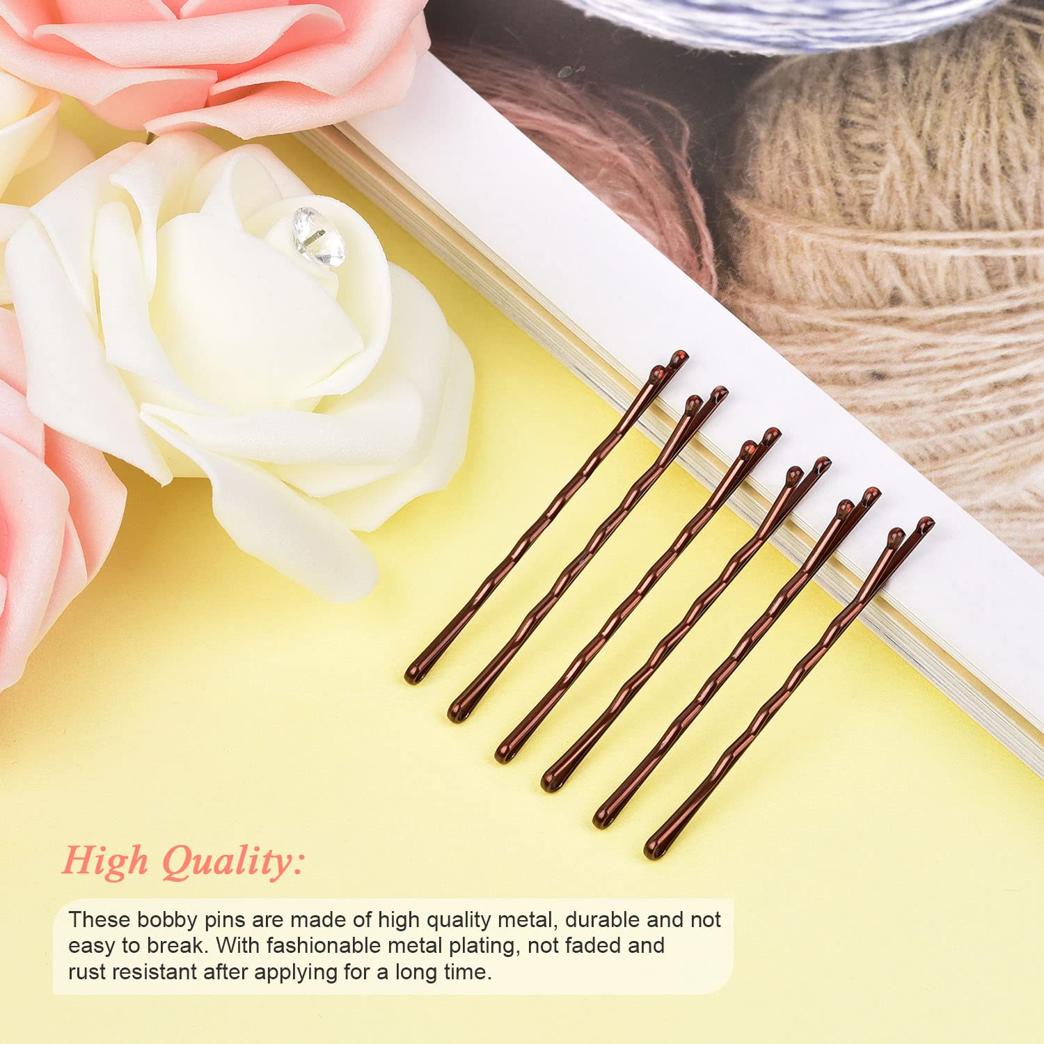 MORGLES rounded end tip closeup, protects scalp and reduces snagging