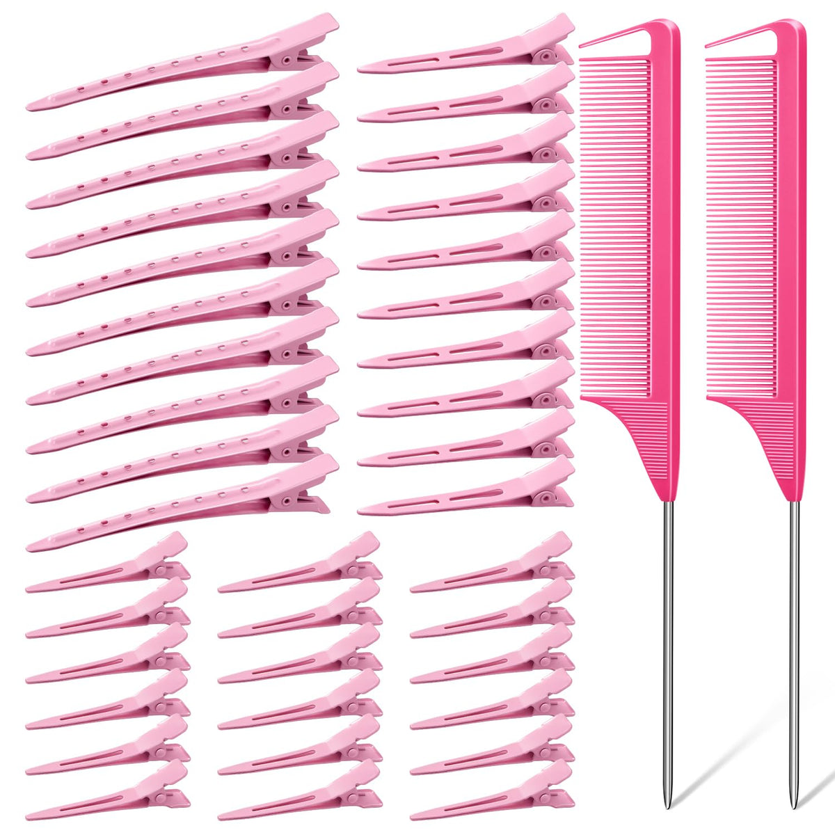 MORGLES front packaging showing full 70-piece clip set and organizer benefits