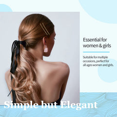 MORGLES pins securing a full bun for comfortable, long-lasting hold