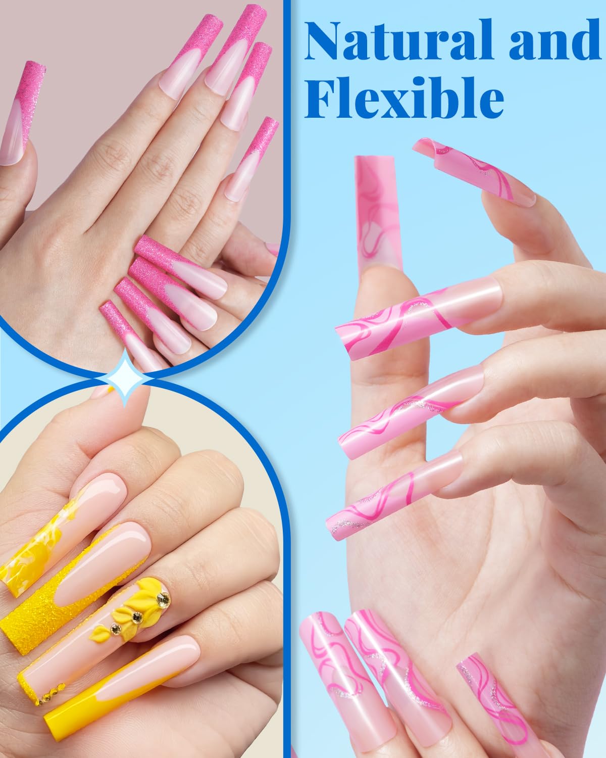 MORGLES finished painted nails in lifestyle setting showing salon-quality look at home