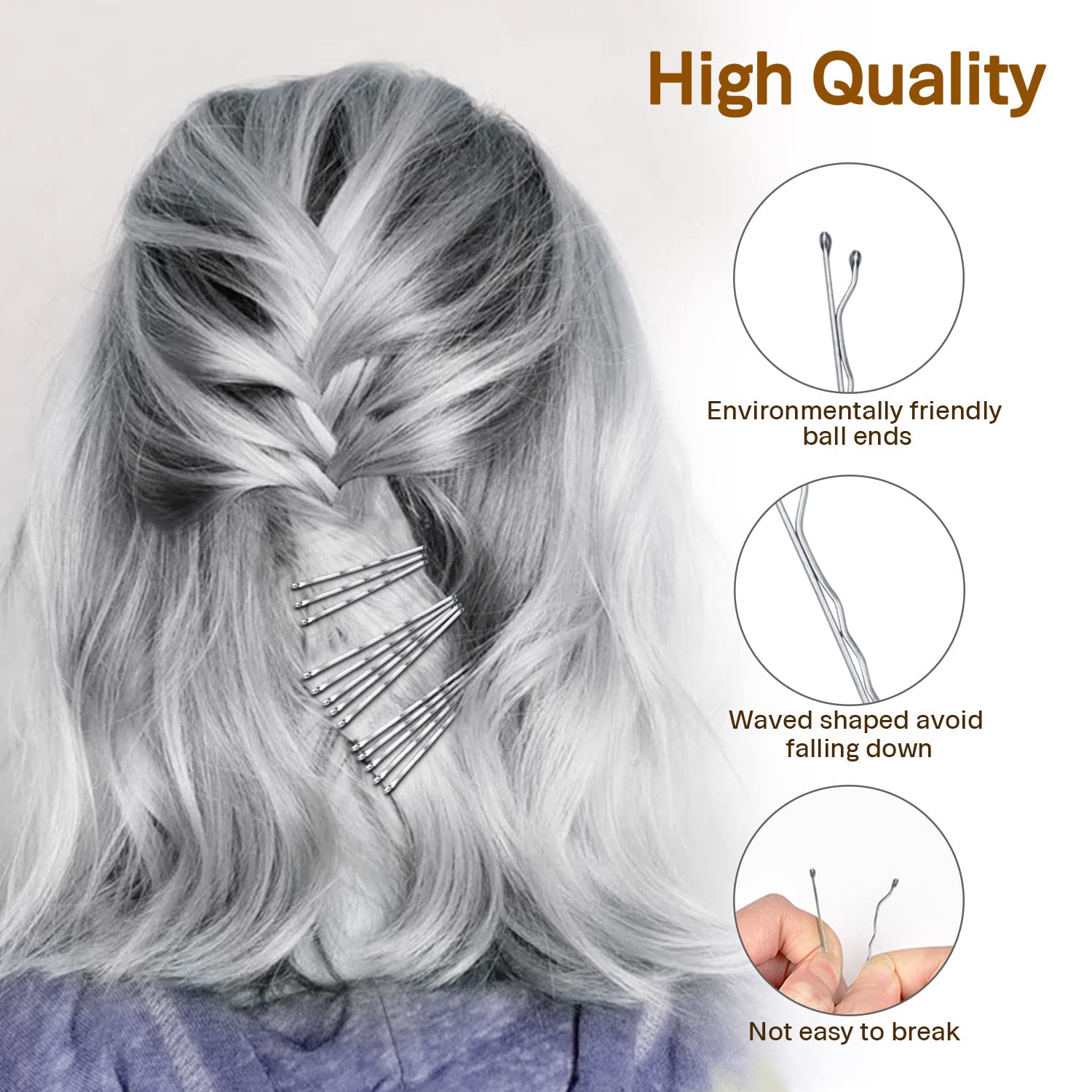 MORGLES rubber tip detail protecting hair and preventing scalp irritation