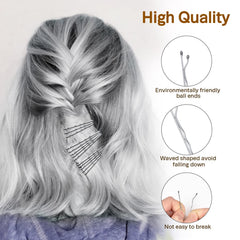MORGLES rubber tip detail protecting hair and preventing scalp irritation