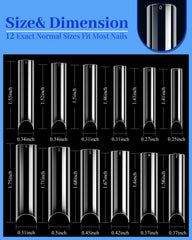 MORGLES close-up of clear tip C-curve highlighting strong arch and natural fit