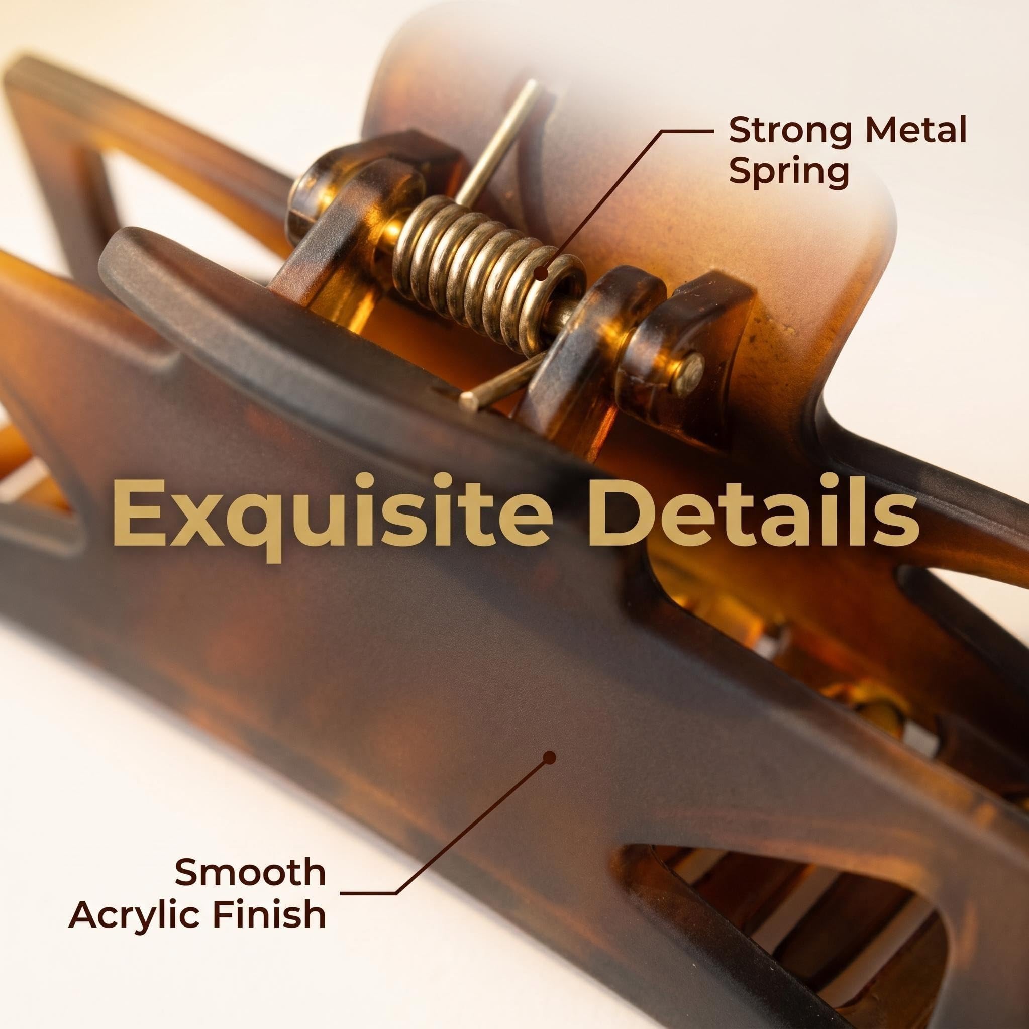 Morhom glossy acetate texture close-up highlighting durable finish