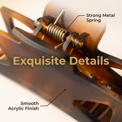 Morhom glossy acetate texture close-up highlighting durable finish