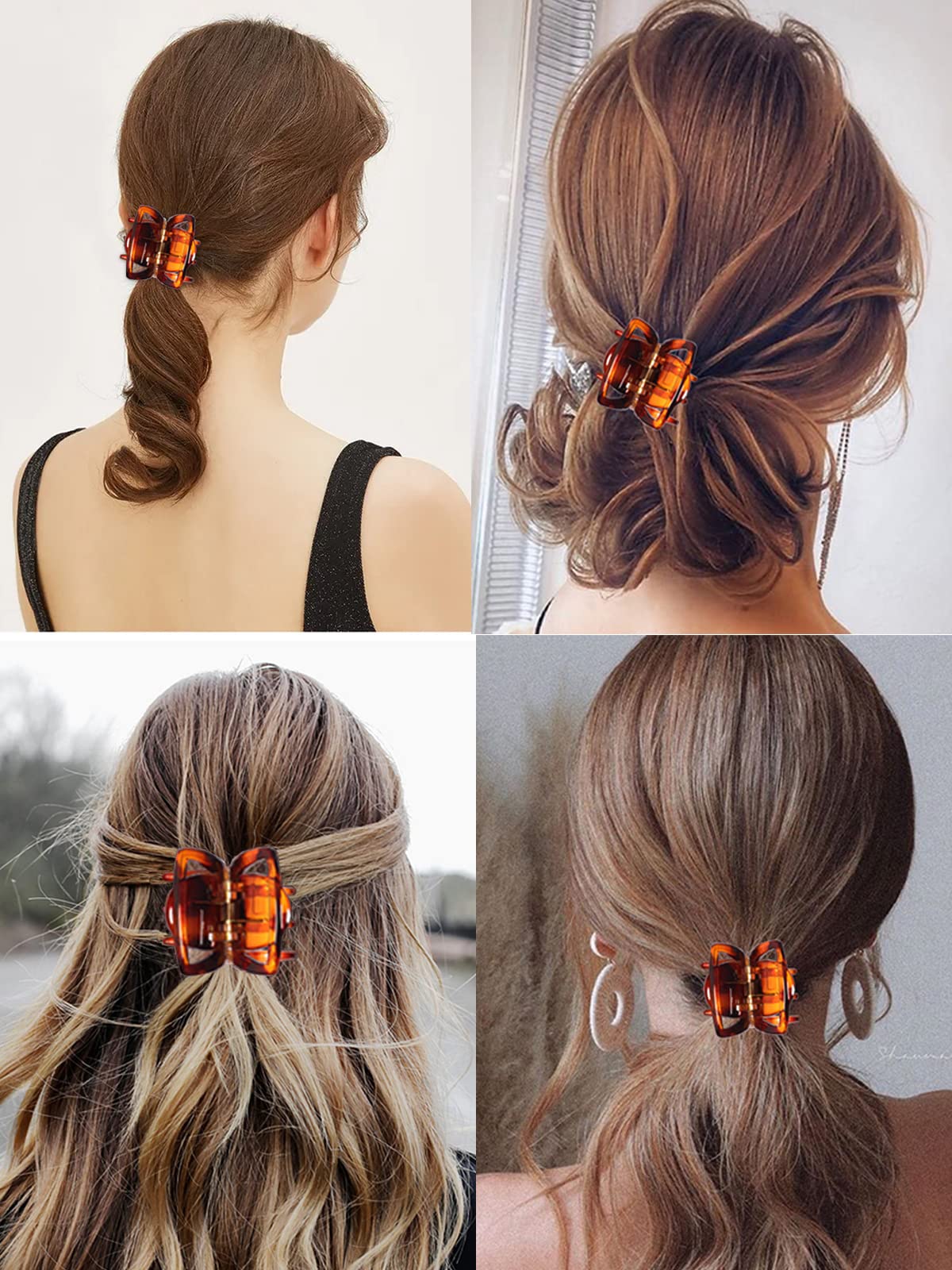 Morhom in use half-up style demonstrating easy quick styling