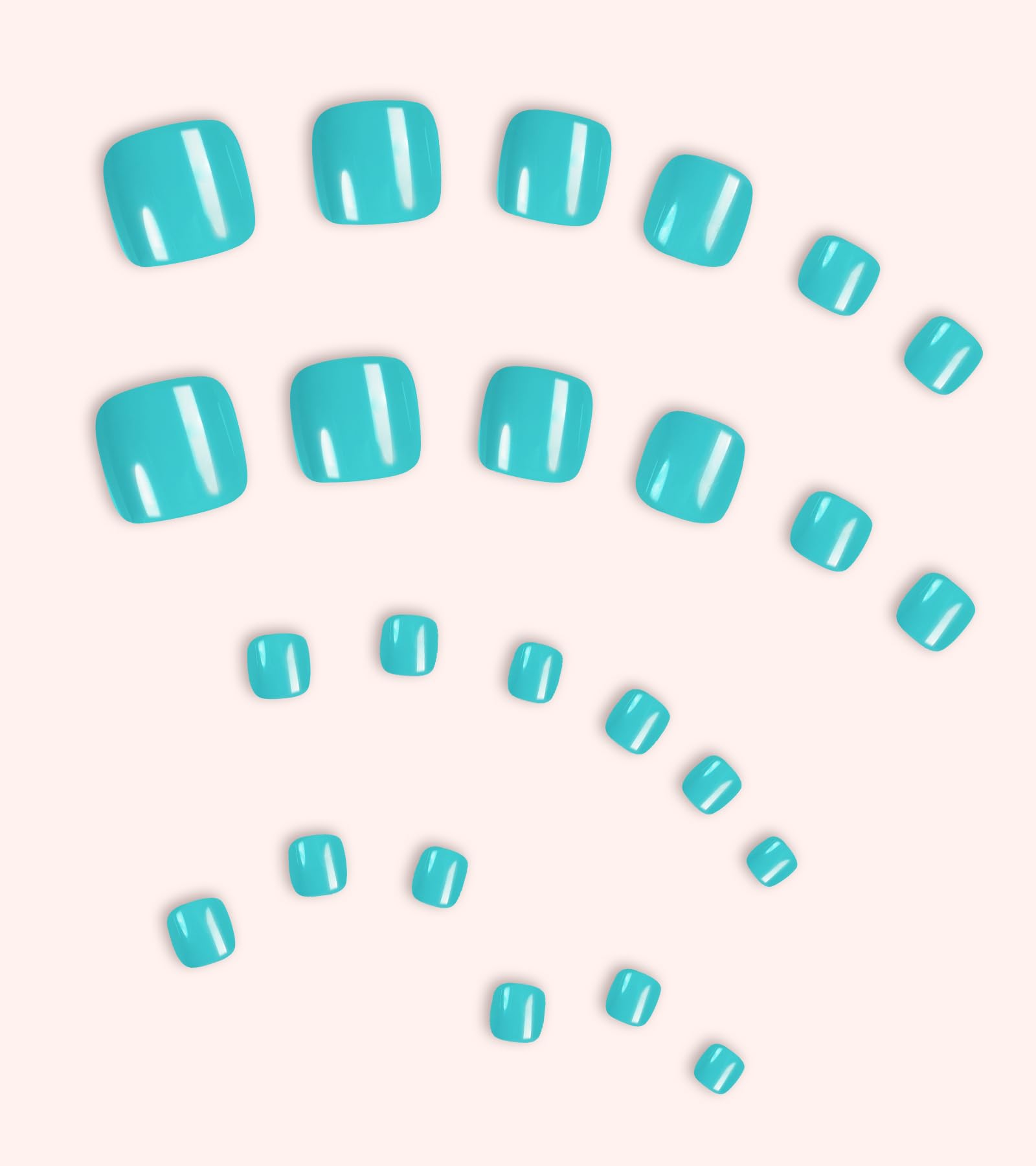 morily application in progress on toes demonstrating simple, beginner-friendly use