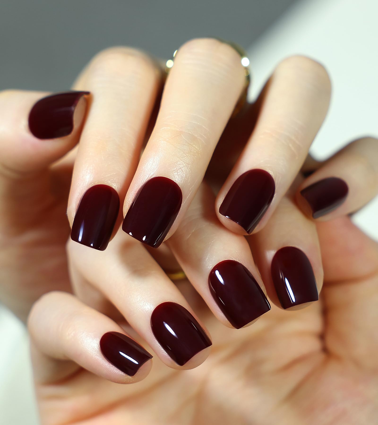 morily close-up showing glossy finish and shine, highlights vivid color