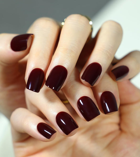 morily close-up showing glossy finish and shine, highlights vivid color