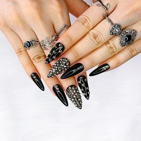 morily closeup rhinestones highlighting crystal detail and luxe finish