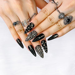 morily closeup rhinestones highlighting crystal detail and luxe finish