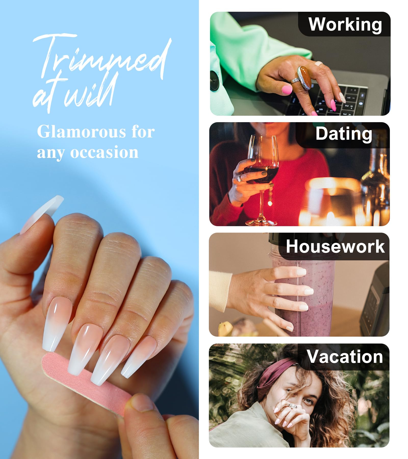 morily lifestyle image on table at party showing elegant nails for events