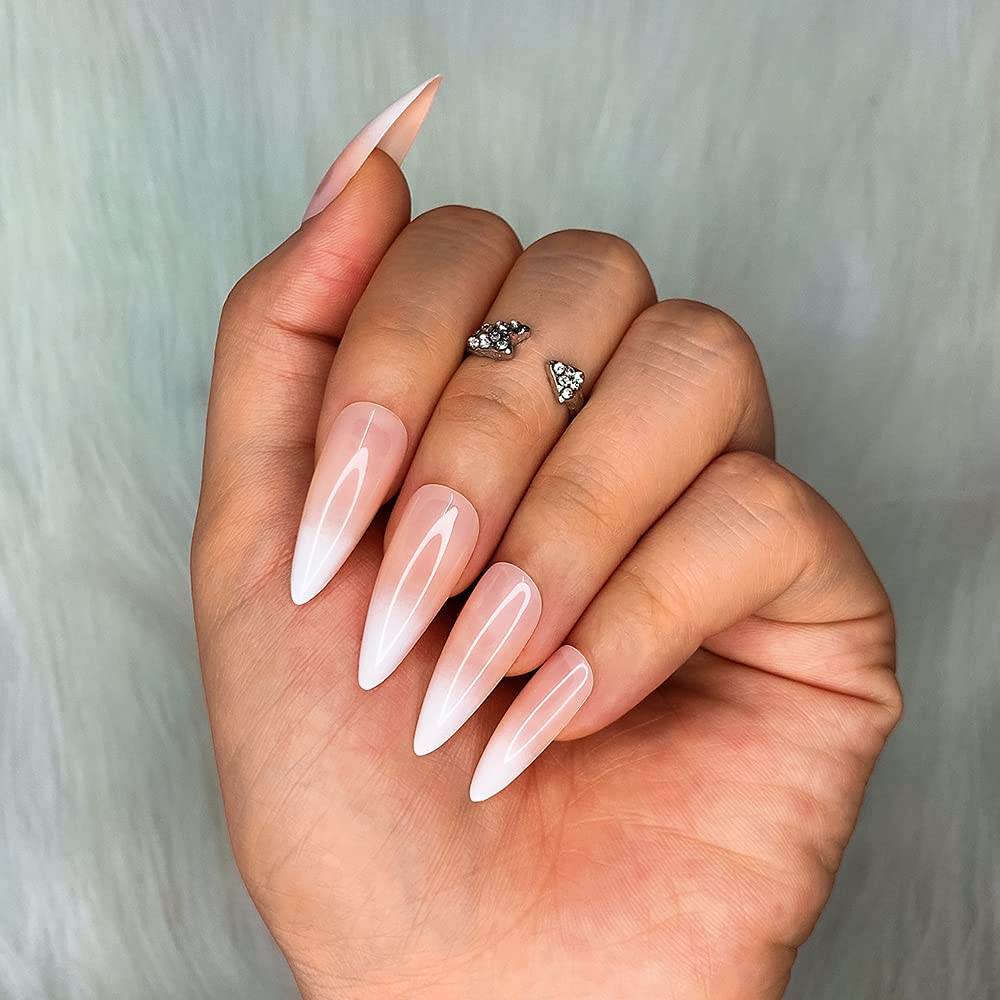 morily nails worn on hand in natural light, instant polished look benefit