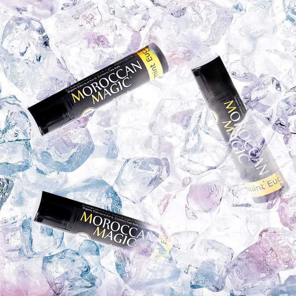 Moroccan Magic before and after lips comparison showing improved softness