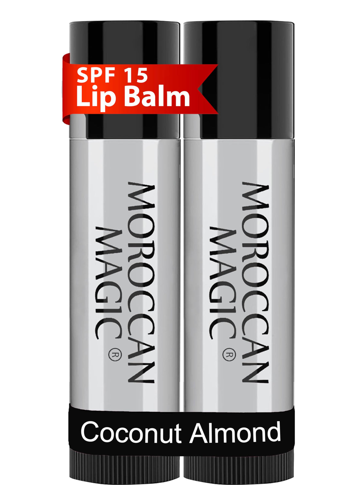 Moroccan Magic front packaging showing two tubes and benefits