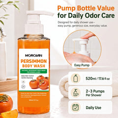 Morovan bottle in bathroom lifestyle scene promoting confidence