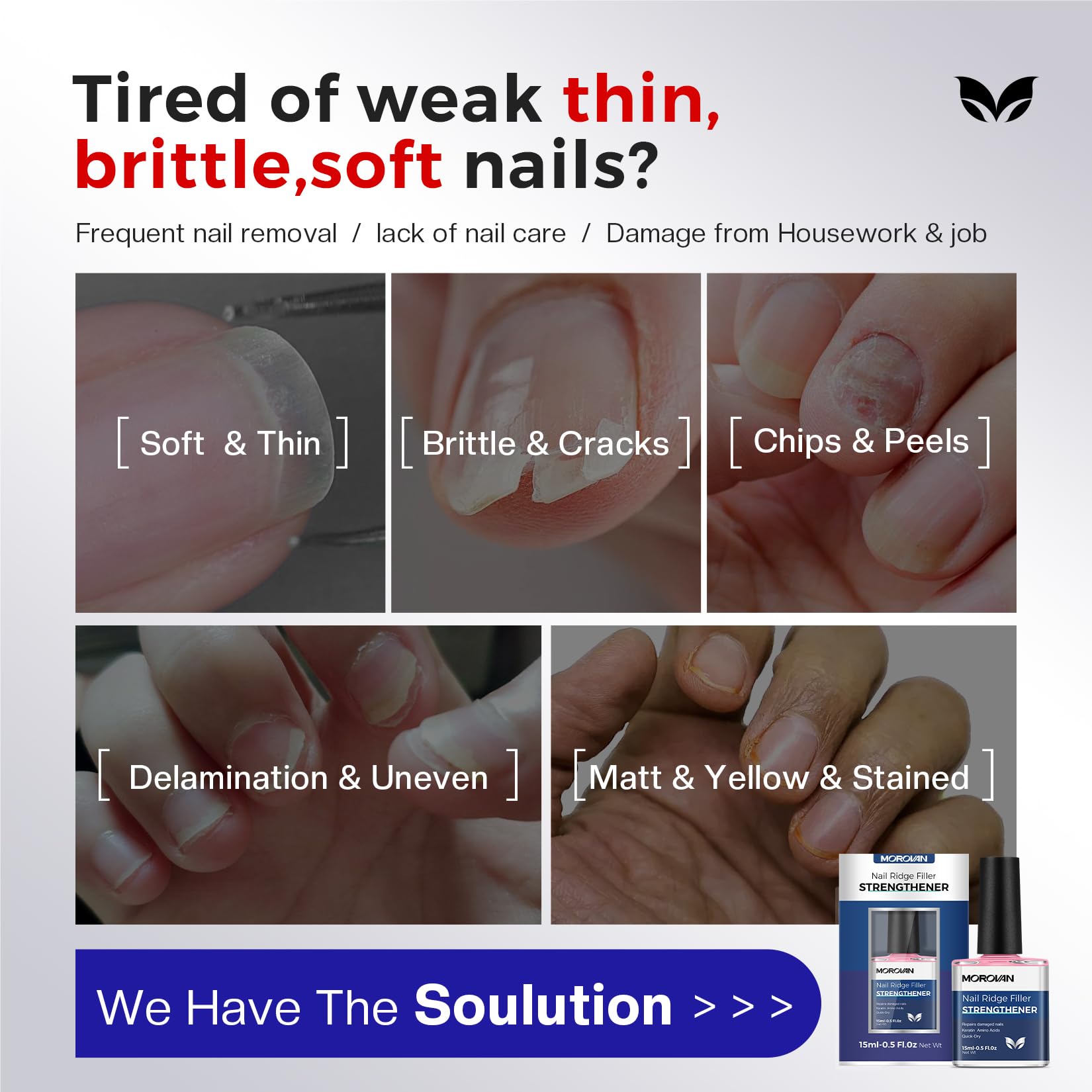 Morovan brush and applicator demonstrating easy, precise polish application