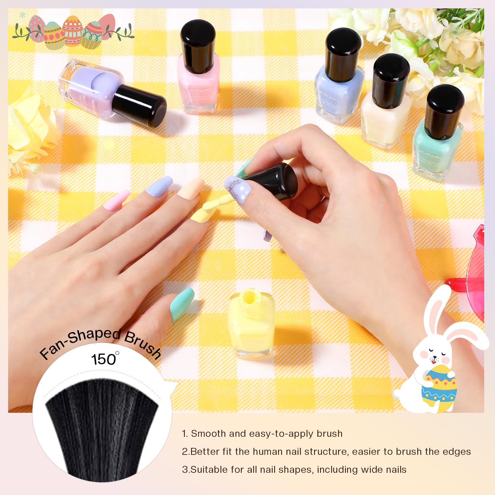 Morovan styled in Easter scene with decorations highlighting festive gifting benefit