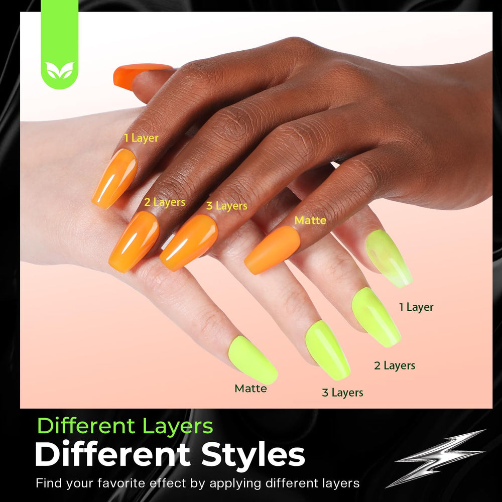 Morovan neon manicure at music festival illustrating bold wearable style