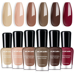 Morovan front packaging showing nine brown shades and gift-ready box benefit