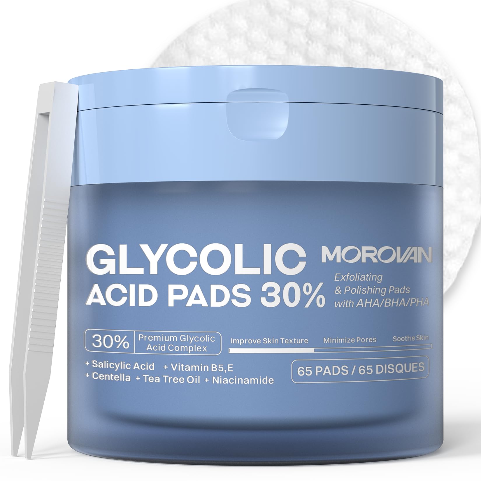 Morovan front packaging showing product clarity and professional strength