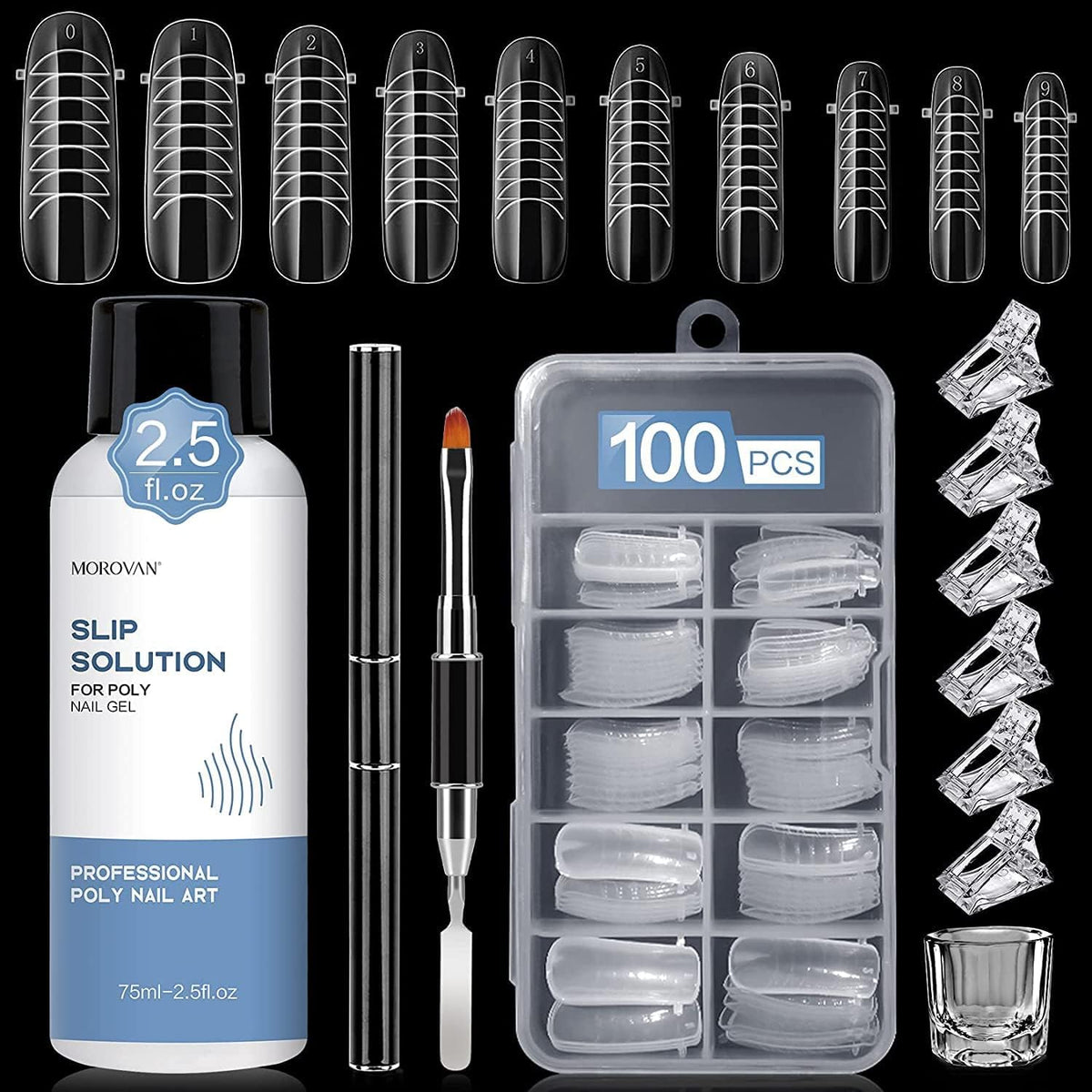 Morovan kit front packaging showing included tools and benefits