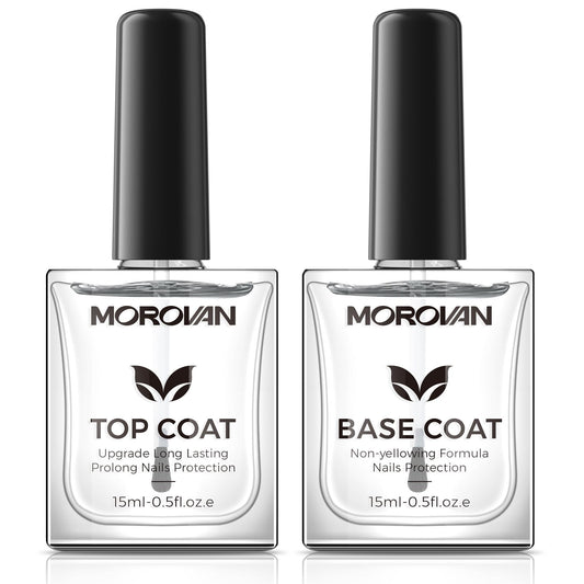 Morovan front packaging showing two clear bottles and label for easy identification