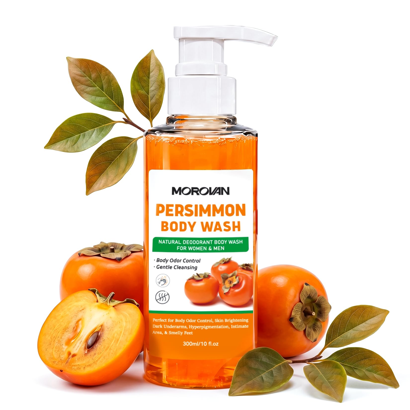 Morovan front packaging showing bottle and clear benefits