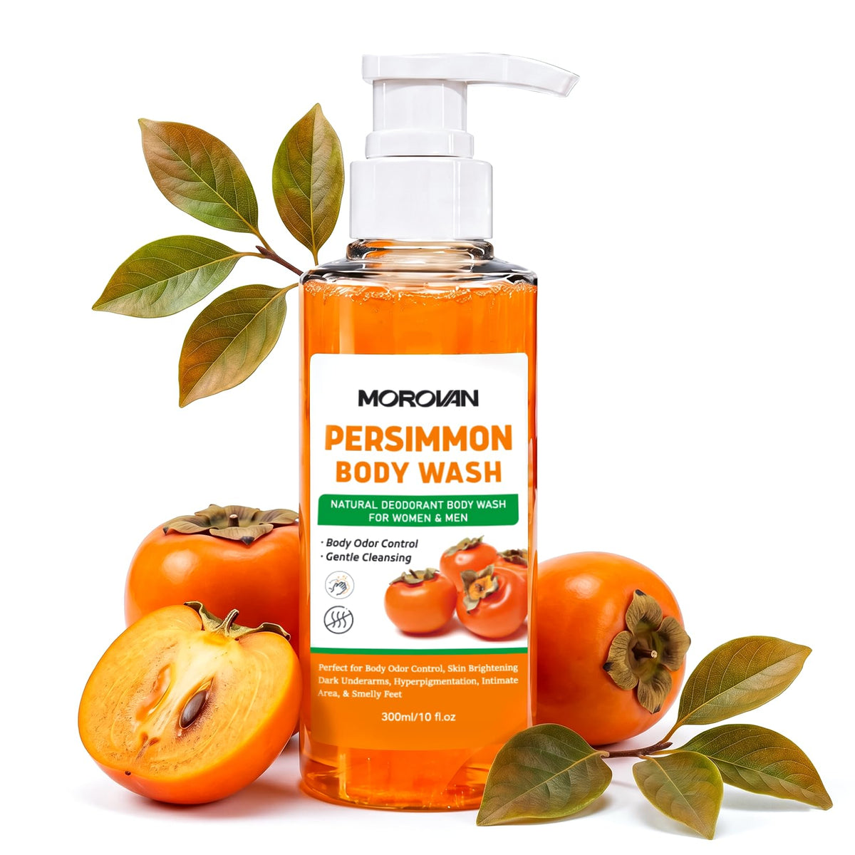 Morovan front packaging showing bottle and clear benefits