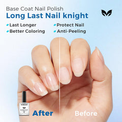 Morovan in-use manicure lifestyle shot with hands drying quickly after application