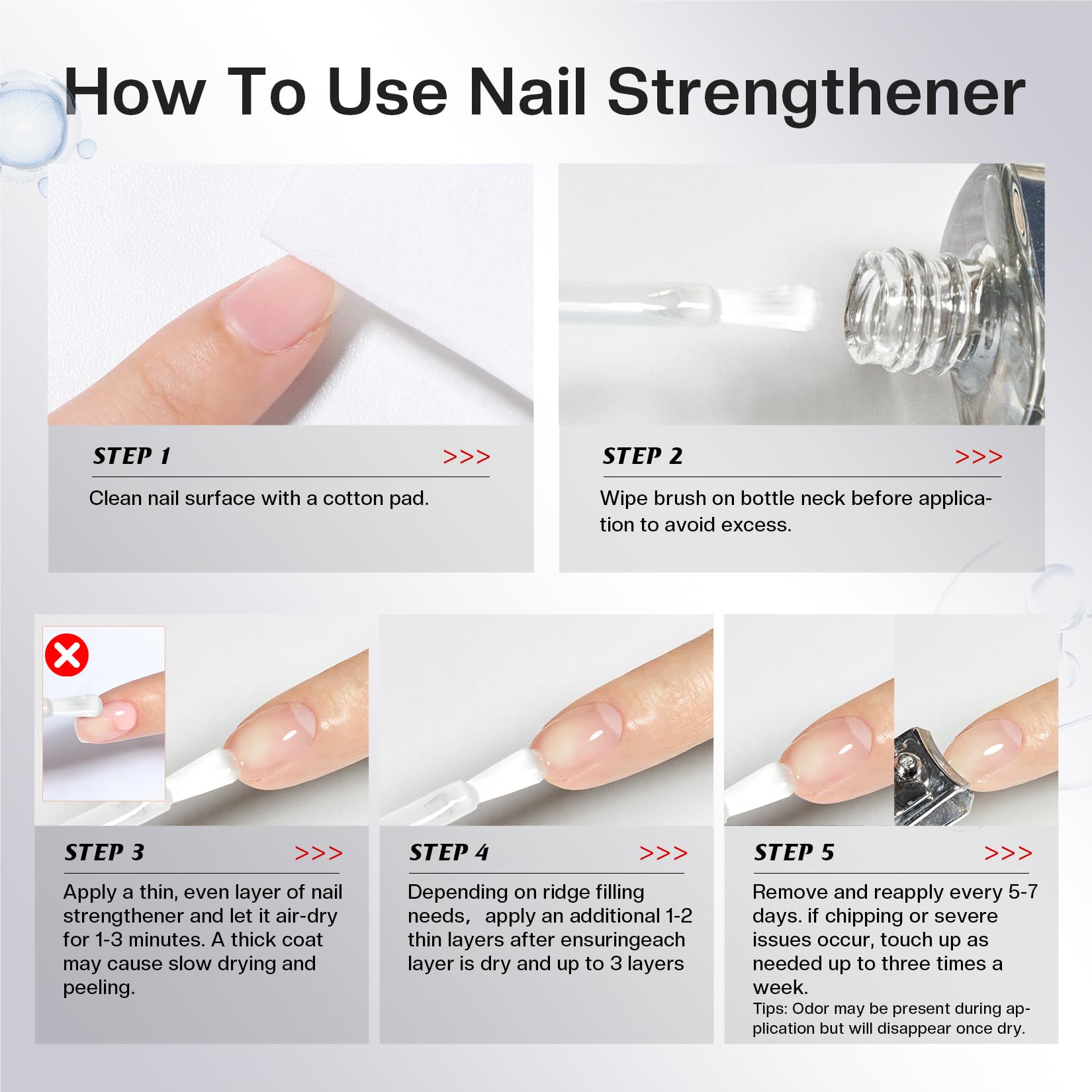 Morovan on bathroom vanity styled for daily nail care routine