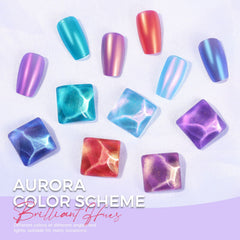 Morovan pigment macro showing holographic sparkle and color-shift clarity