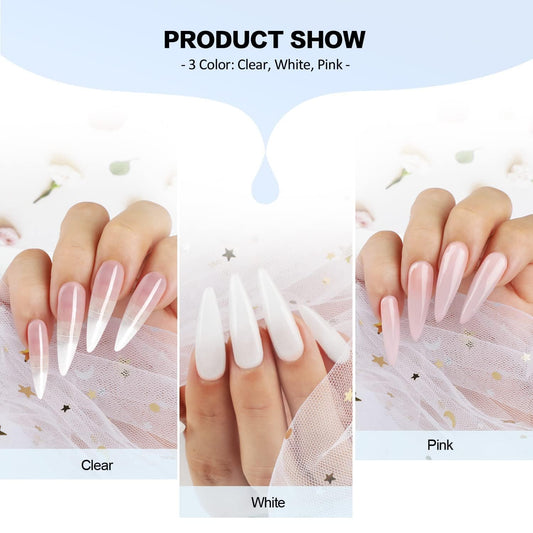 Morovan acrylic powder close-up texture highlighting smooth application