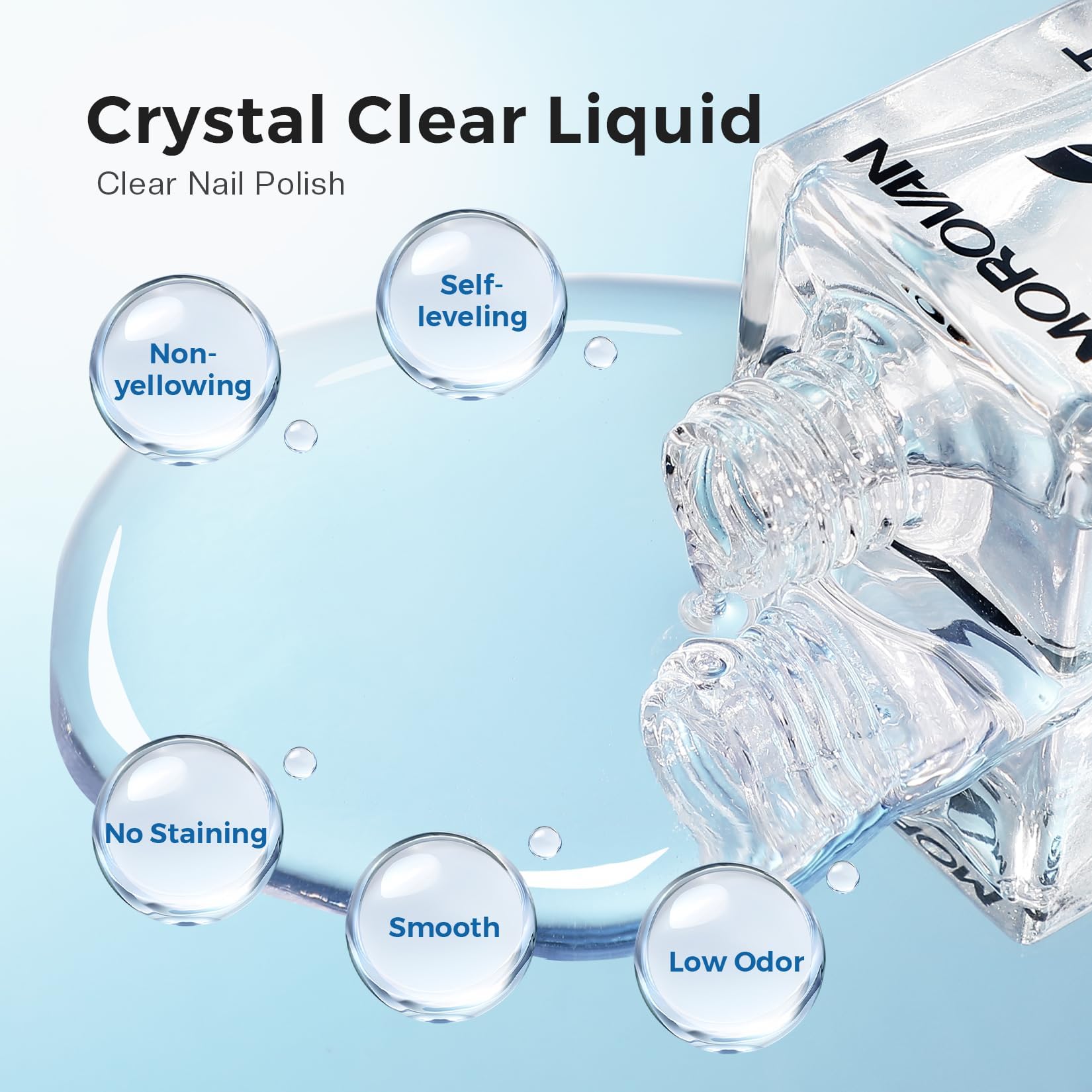 Morovan removal demonstration showing clean polish removal without harsh damage