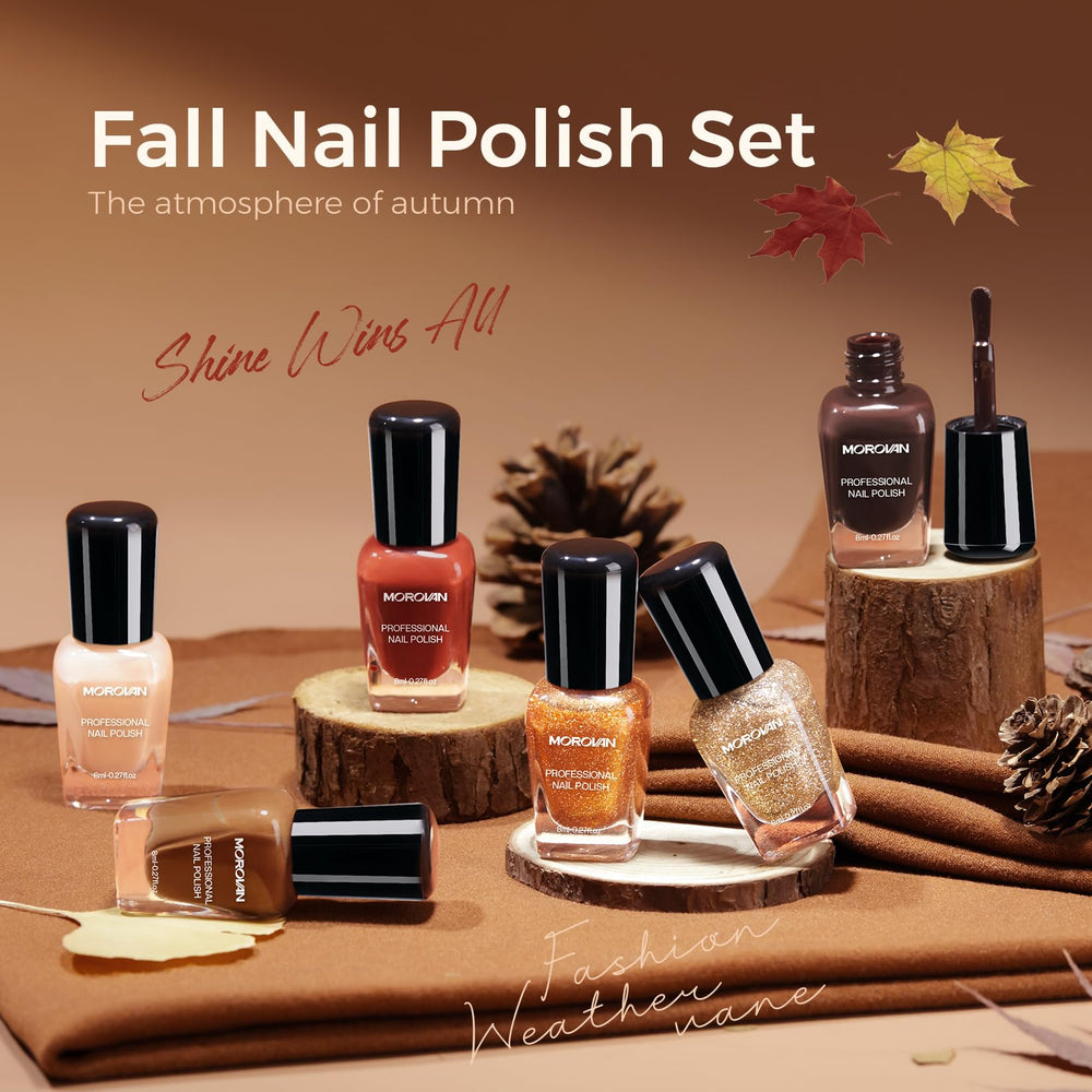 Morovan shade swatch on nail wheel illustrating true-to-tone application