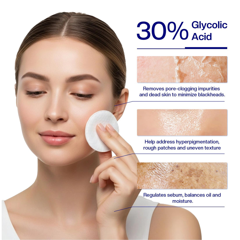 Morovan smooth pad soaked in solution delivering even chemical peel