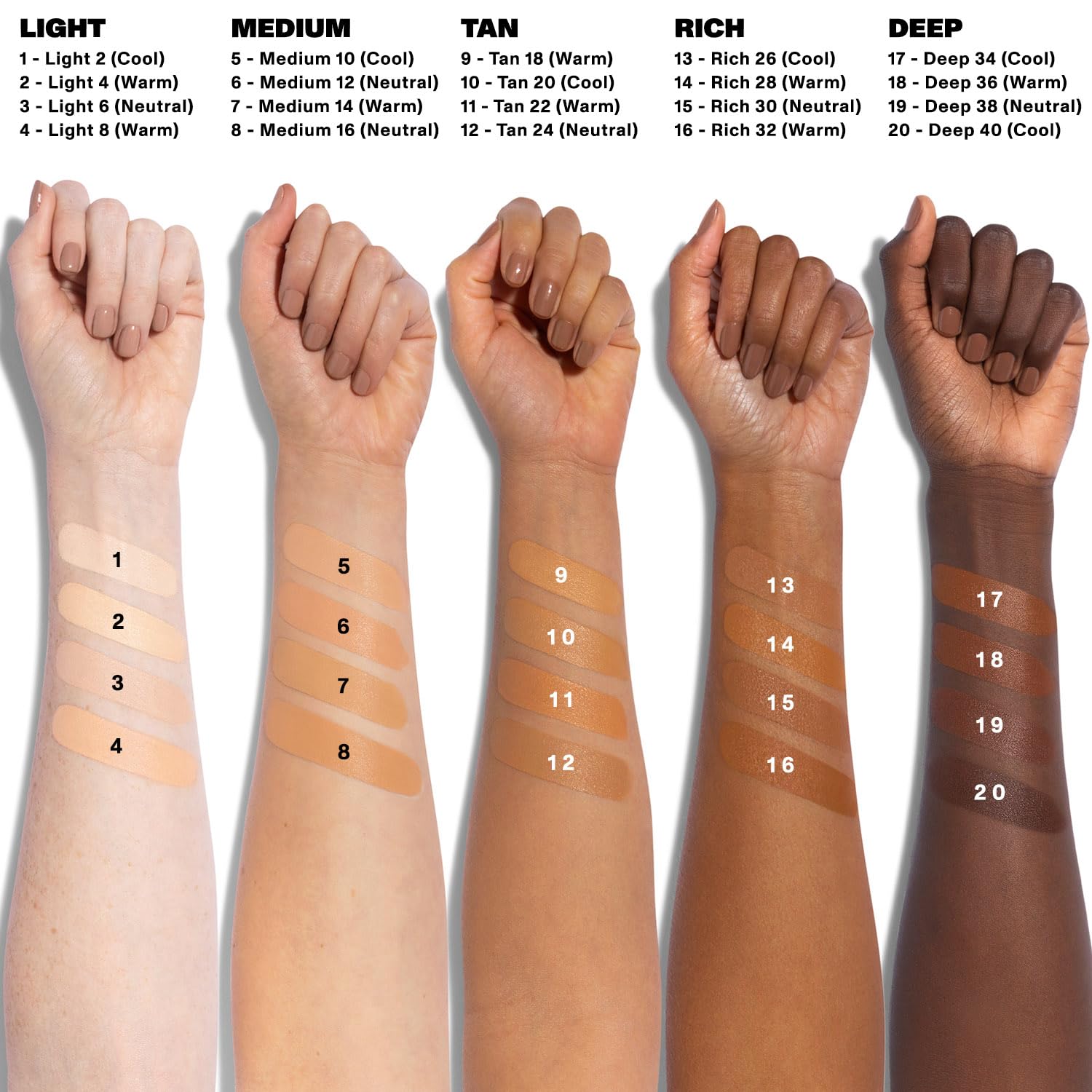 MORPHE applied under-eye closeup demonstrating brightening effect