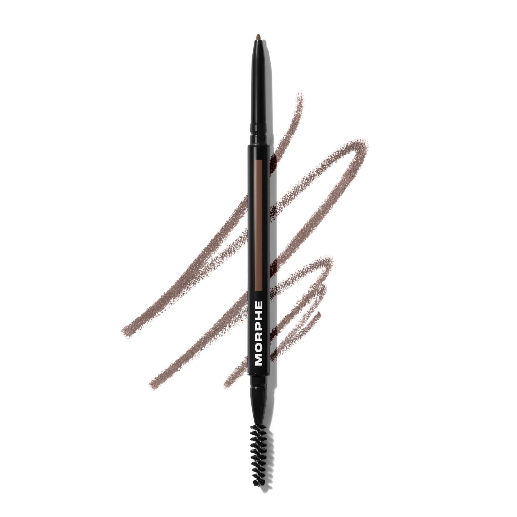 MORPHE pencil front packaging showing Cold Brew shade and dual-ended design for travel convenience